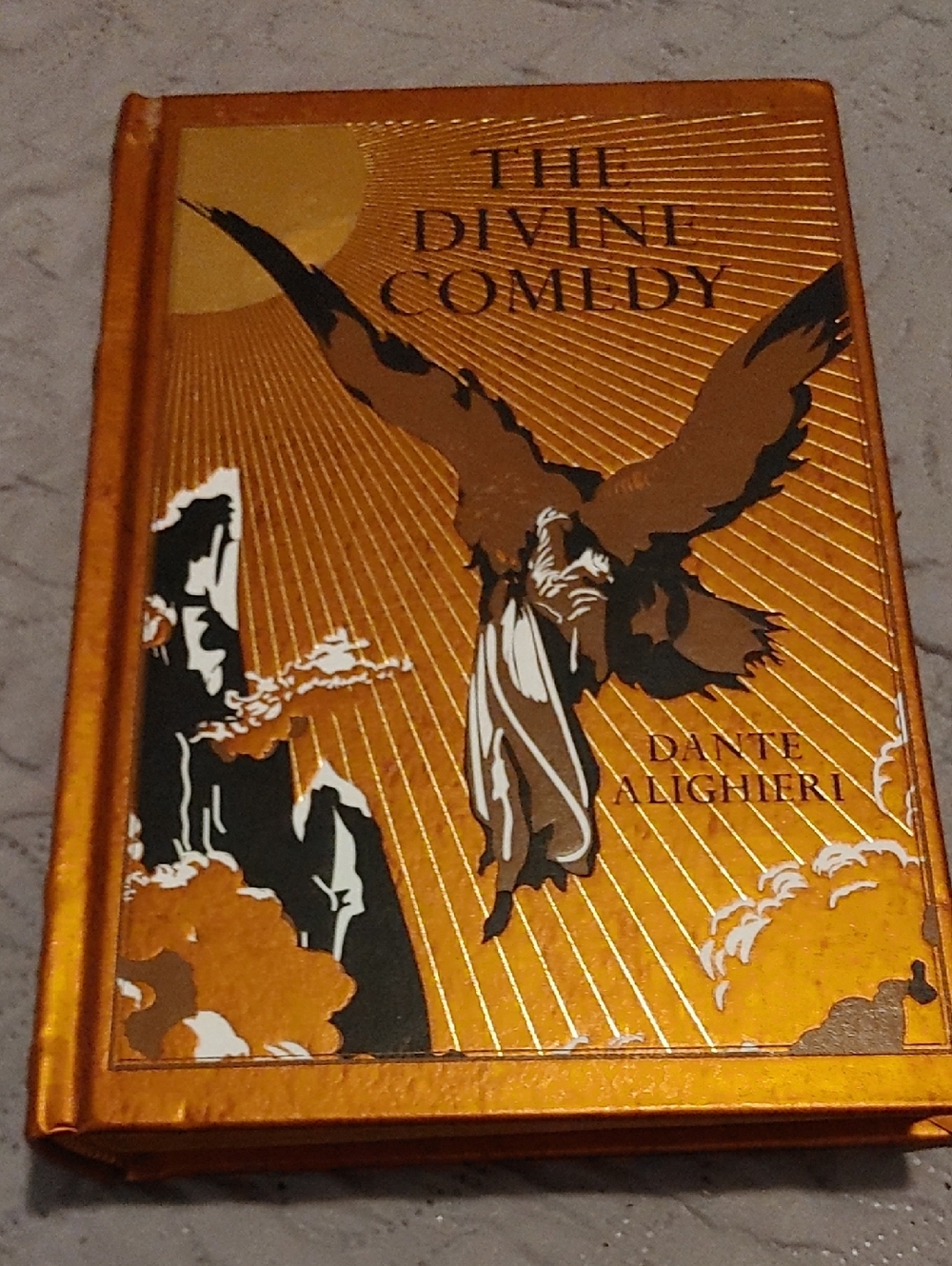✅$20 Add On The Divine Comedy by Dante Alighieri - Gold Cover
